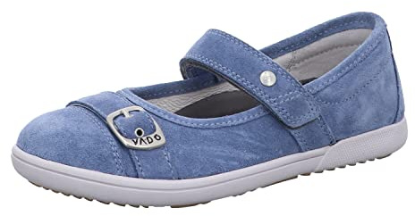 Vado Jeansblau Spangenschuhe für Mädchen