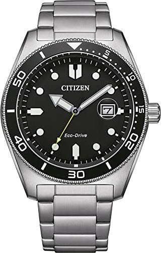 Citizen Orologio Analogico Uomo con Cinturino in Acciaio Inossidabile AW1760-81E