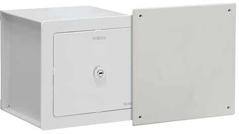 ARREGUI Elek 22500W-S1 Abzweigdosendeckel Tresor | Getarnter Safe | Versteckter Tresor für Zuhause mit Verteilerdosendeckel Front | Unsichtbarer Wandtresor | Geheimtresor | 20x20x21 cm | 5 L