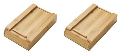 Adoorniequea 2er-Set Untertischschublade, Holz, Klassenzimmer, Schreibtisch, ausziehbar unter dem Schreibtisch, Aufbewahrungsschublade, 21,5 x 13,5 x 18,5 cm