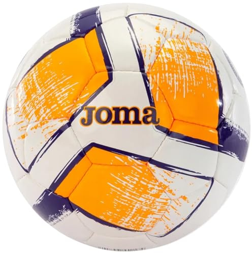 Joma Dali II Ball 400649-214, Unisex Footballs, White, 3 EU