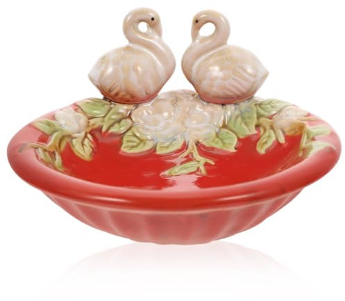 COLLBATH Plateau Rangement Céramique Élégant Multifonction Pour Bijoux Et Fruits Plat Décoratif Compact Antidérapant Pour Accès Facile Et Présentation Soignée