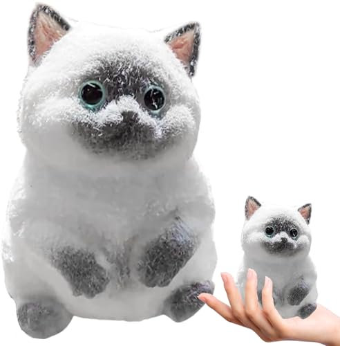Squishy Fidget Toys, Squishy Katze Spielzeug, Anti Stress Squishies Cat Toys, Squishy Klebrig, FuFu Squishy, Süße Squeeze Spielzeug für Party Geschenke (A,15x10cm)