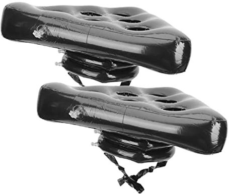 SUPVOX Juego De Lanzamiento De Cerveza con Diseño De Sombrero Triangular Sombrero para Beber Asiento De Taza Inflable Gorra Inflable De 6 Agujeros 2 Piezas Sombrero para Beber