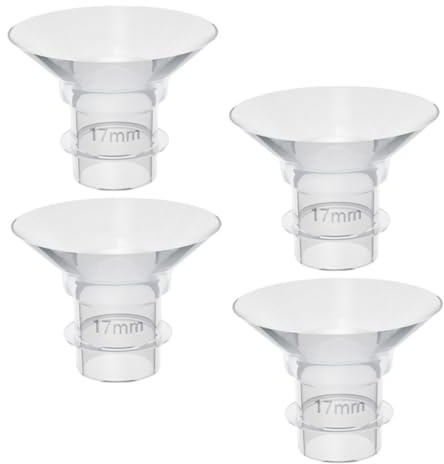 SUPVOX 4pezzi Inserti per Flangia in Silicone per Tiralatte Piccoli Inserti per Flangia per Sostituzioni per Tiralatte Elettrico e Indossabile