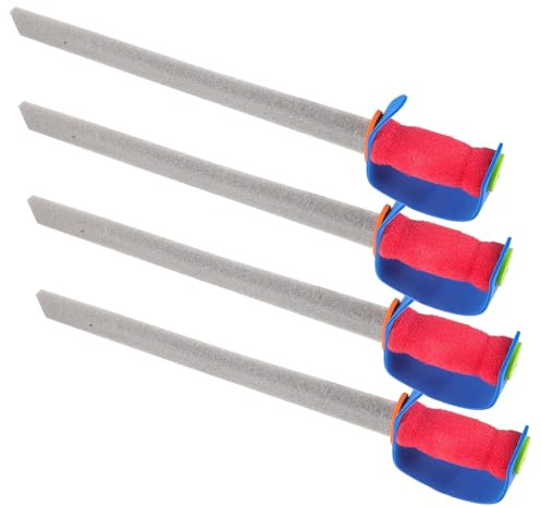Baluue 4 Pezzi per Bambini in Schiuma Eva Sicura con Bordi Arrotondati per Giochi di Festa e Performance Sul Palco Colore Casuale