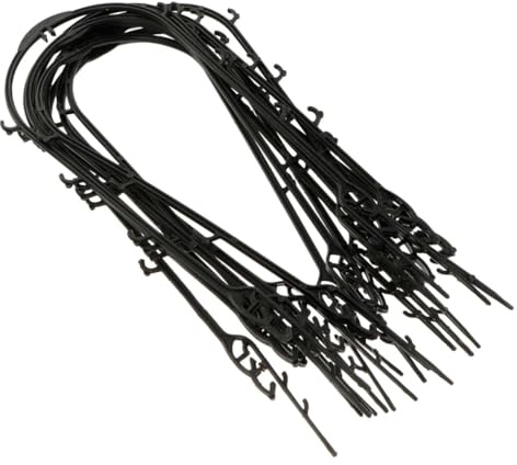 IMIKEYA Lot de 10 petits supports pour plantes grimpantes en pot - 28 mm de hauteur - En plastique - Pour intérieur et extérieur