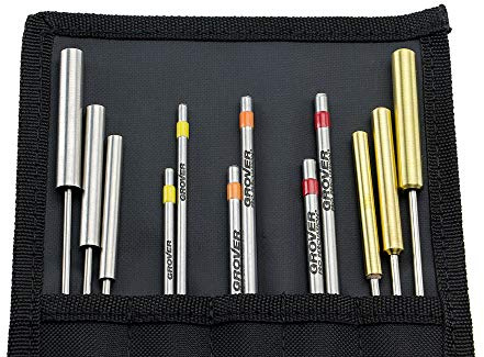 Grover TB-SD Super Deluxe Triangle Beater Set (12) w/case