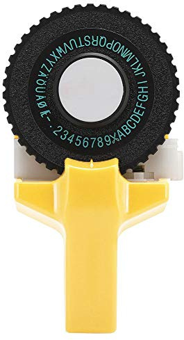 Bewinner 9mm 3D Prägeband Manuelle Etikettiermaschine, Manuelle Hersteller von dekorativen Bändern Farbe ABS 3D, Hersteller von Siegelbändern, Indexieren, Tragbarer