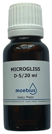 KD89 Moebius – Naturliga och syntetiska oljor och fetter tillverkade i Schweiz, för klocktillverkning och precisionsmekanik. (Microgliss D5-olja)