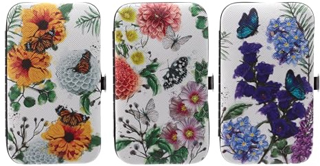 Puckator Butterfly Meadows 5-teiliges Maniküre-Set – Nagelpflege-Set Geschenk-Set für Frauen Männer – Persönliche sichere Pflege – Reise Urlaub Essentials Zubehör Kits – Gesundheit Schönheit Artikel