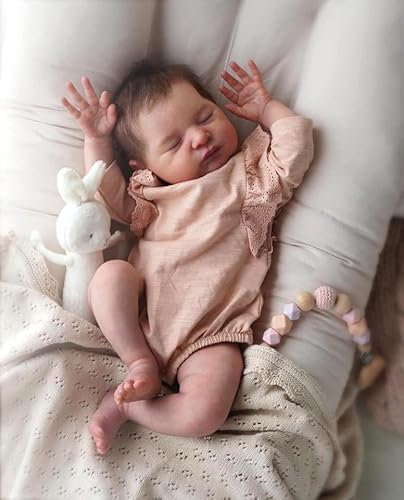 Bambole Reborn Femmina Reborn Baby 20 Pollice Fatto A Mano Bambole realistiche Bambole Morbido Corpo In Vinile Come Un Vero Bambino