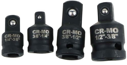 4 Stück Stecknussadapter Set, Satz Adapter, Schlagschrauber Adapter für Ratschen SteckschlüSsel-Adapter für Steckschlüsseln Nuss Knarren