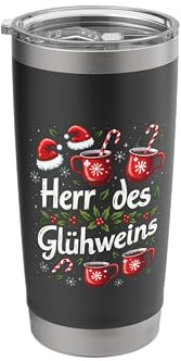 Herr Des Glühweins Christmas design mulled wine Stainless Steel Insulated Tumbler