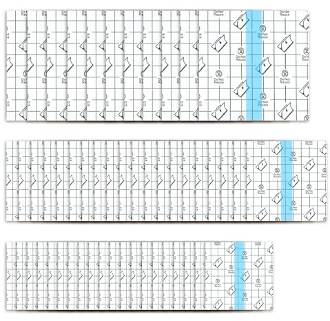 50 Stück Tattoo Pflaster, Wasserdicht Transparent Bandage, Verschiedene Größen, Tattoo Folie Heilung, Transparent Bandage Zum Antiallergisch, Medizinisches Klebeband für Duschpflaster Wasserfest