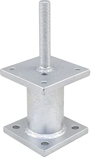 PITZL 11008.1160 Pfostenträger Typ 1008.1160 feuerverzinkt, Silber