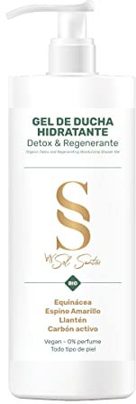 SOL SANTOS Gel de ducha hidratante detox - envase Ecofriendly 500 ml