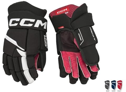 CCM Next Handschuhe Senior HGNEXT23, Größe:14 Zoll, Farbe:schwarz/weiß