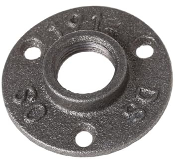 Flangia Raccordi for tubi in ferro con flangia a pavimento filettati for montaggio a parete industriale Flangia Filettata (Misurare : 3 per 4)