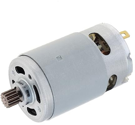 ADPVRLUQ RS550 DC Motor 8.2mm 14 Teeth Gear Micro Motor 21V 29800RPM Chainsaw Motor for Saw Charging/Hand Saw