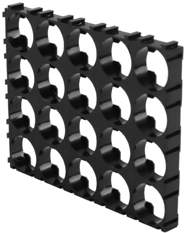 CENPEK 10 st. 18650 batteriseparatorer i plast med fasta kombinationsfästen, lämpliga för att ersätta traditionella lim (20-pack)