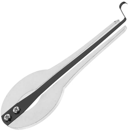 Maultrommel aus Metall, Silber, Rund, Handgefertigt, Tragbar | Klarer, Knackiger Klang, für Entspannung und Meditationspraxis, Einzigartiger Melodienspektrum