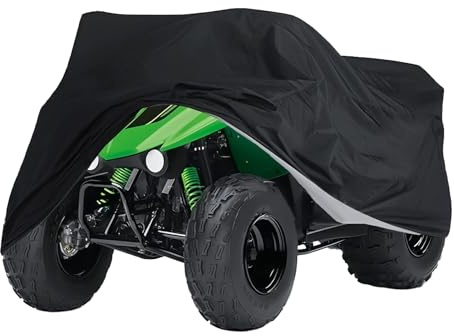 Housse De Protection pour Quad,Protection Contre Les Rayons UV en 210D | Housse Imperméable | Destiné au Garage Allée Sentier Ferme Ranch Loisirs et Toutes Conditions Météorologiques