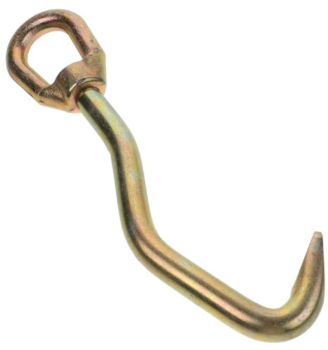 Yardwe Ganchos Herramienta Segura y Fácil de Manejar en Acero Dorado Diseño de Cabeza Redonda y Forma de Serpiente para Reparación de Chapa Metálica para Carrocería