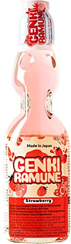 Ramune Pack bebida de fresa de 30 x 200 ml 0.2 ml - Pack de 30