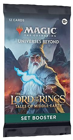 Magic: The Gathering The Lord of the Rings: Tales of Middle-earth Set Booster | 12 Magic Cards