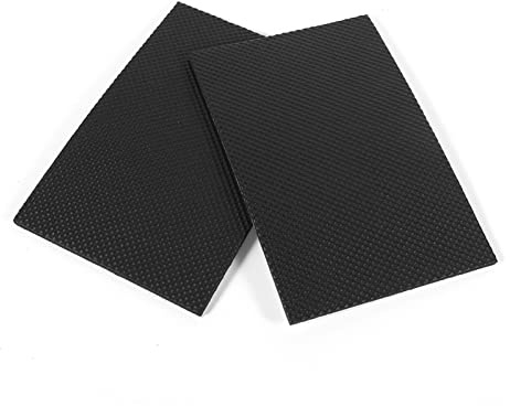 Watris Veiyi Moosgummi Selbstklebend Matte, 2 Stück Antirutsch Pads, Gummifüße Selbstklebend, Schaumstoff Polster Platten, Stuhlbeinschoner Antirutsch Aufkleber