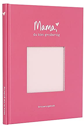 Odernichtoderdoch Erinnerungsbuch | Mama, du bist großartig inkl. Stickerbogen | Berry - 60 Seiten - 17 x 21,5 cm