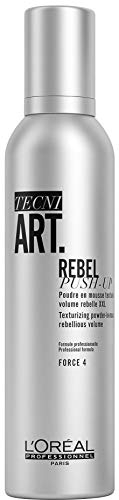 L'Oréal Paris Tecni.ART Rebel Push-Up, Puder in Mousse, Puder-Schaum für langanhaltendes Volumen, mit texturierendem Effekt, 250 ml