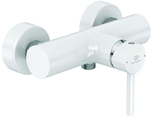 Ideal Standard BC674U5 Kolva Mischbatterie für Dusche, Wandmontage, Weiß