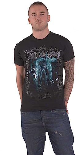 Cradle of Filth T Shirt Gilded Band Logo Official Mens Black M