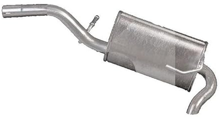 IZAWIT 16.083 Endschalldämpfer Hinten Kompatibel mit VW Lupo 6X1, 6E1
