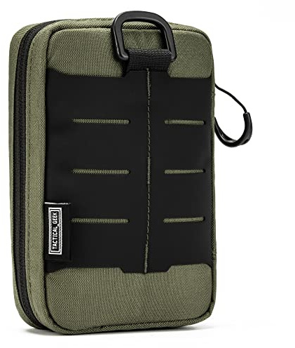 TACTICAL_GEEK Block E Serie EDC Pouch Kompakte Gürteltasche, Mehrzweck Molle EDC Tasche Gadget Organizer, Mehrzweck Molle Werkzeug Pouch für Multitools, Nylon Alltag Werkzeug Organizer Tasche
