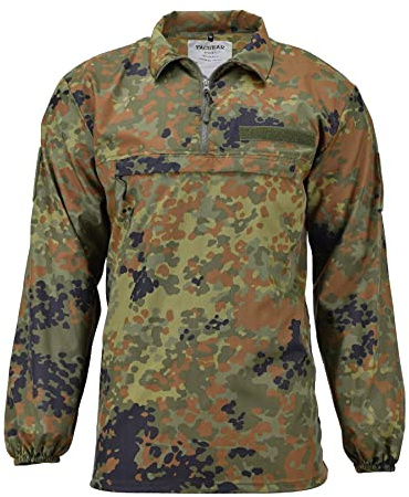 Men's Windshirt TacGear Anorak Lightweight German Army Flecktarn camo Ripstop