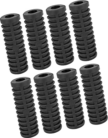 A ABSOPRO Motocicleta Patada Arranque Palanca Cambio Pedal Goma Negro (Juego de 8)