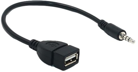 Maciun Adattatore Audio per Auto - Cavo Jack da 3,5 mm Maschio a USB AUX per Riproduzione Stereo