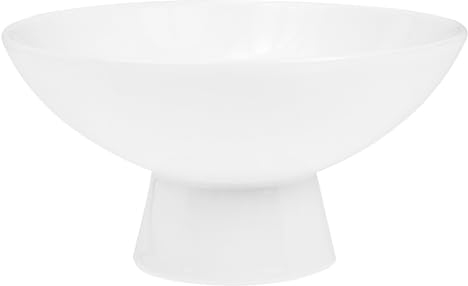 UPKOCH Set Di Coppette Per Gelato In Ceramica Coppette Da Dessert Piccole Con Piedino Per Semifreddo Coppetta Di Frutta Semifreddo Per Dessert Gelato Frutta Insalata Snack (Rotondo)