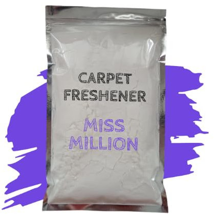 Strong Scented Carpet Freshener - Handmade UK (Shake & Vacuum, Carpet Sprinkle Dust, Deodoriser) (MISS MILLION)