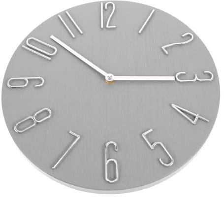 Garneck Geräuschlose Batteriebetriebene Wanduhr Geräuschlos Tickt Nicht Moderne Dekorative Quarzuhr Klar Und Lesbar Für Küche Wohnzimmer Schlafzimmer