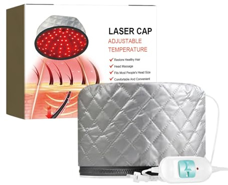 Nourishing Hair treatmnnt Thermal Cap - Heated Caps Deep Conditioning | 2 Level Heat Steamer Hat Natural Hair Spa, Soft Adjustable Heating Cap for Home Use Deep Moisturizing Repair thrrapy