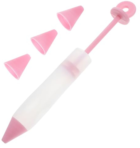 NOLITOY Pennarelli Per Decorare Torte Ugelli Staccabili in Silicone Strumenti Per Decorare Dessert Kit Per Scrivere Disegni Crema e Cioccolato