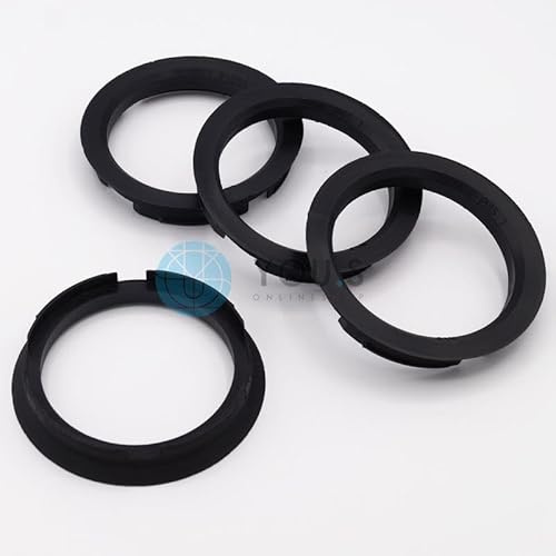 4 x ZENTRIERRINGE DISTANZRING für ALUFELGEN Z27D 76,9-65,1 mm
