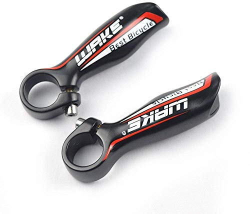 Lixada Docooler 2PCS Fahrrad Lenkerenden, Fahrrad Lenkerhörnchen, Aluminiumlegierung MTB Bar Ends Lenkerhörnchen, Sicherheit Fahrradgriffe 22,2 mm