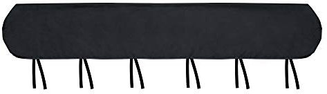 paramondo Housse De Protection pour Store Auvent avec 650 cm De Largeur, Noire