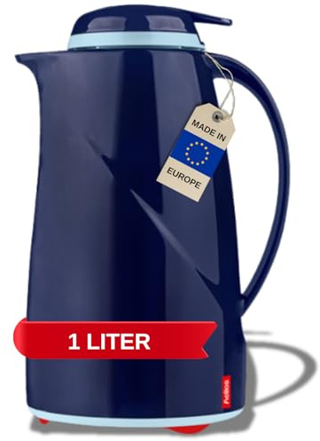 Helios 2934-008 Wave Push Pichet isolant en plastique 1 l