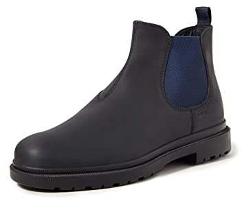 Geox U Andalo A, Stivali Uomo, Nero Blu Black Navy, 41 EU